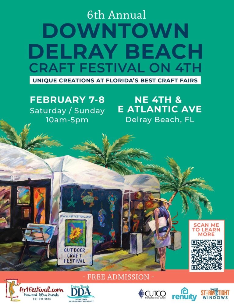 Downtown Delray Beach Festival of the Arts pet friendly