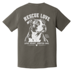 Rescue Love Vintage Tee Pepper - Back